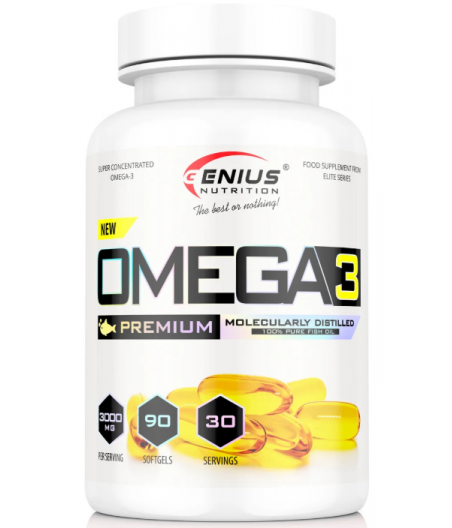 GENIUS NUTRITION Омега-3, N90