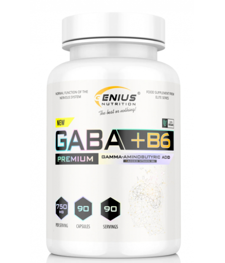 GENIUS NUTRITION GABA + B6, N90