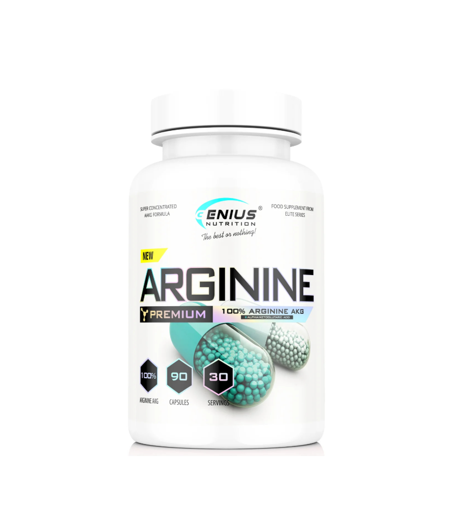 GENIUS NUTRITION Arginiin AKG, N90 – madala kalorsusega toode firmalt Genius Nutrition, osta SportFit Nutrition OÜ | Reg.nr. 14554498-ist GENIUS NUTRITION Arginiin AKG, N90 – madala kalorsusega toode firmalt Genius Nutrition, osta SportFit Nutrition OÜ | Reg.nr. 14554498-ist
