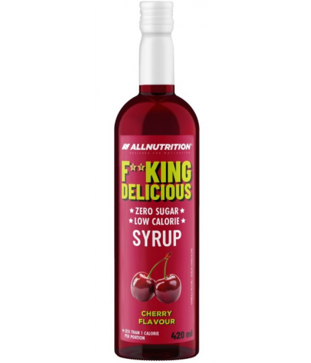 ALLNUTRITION FITKING Delicious Syrup ZERO Cherry, 420 ml