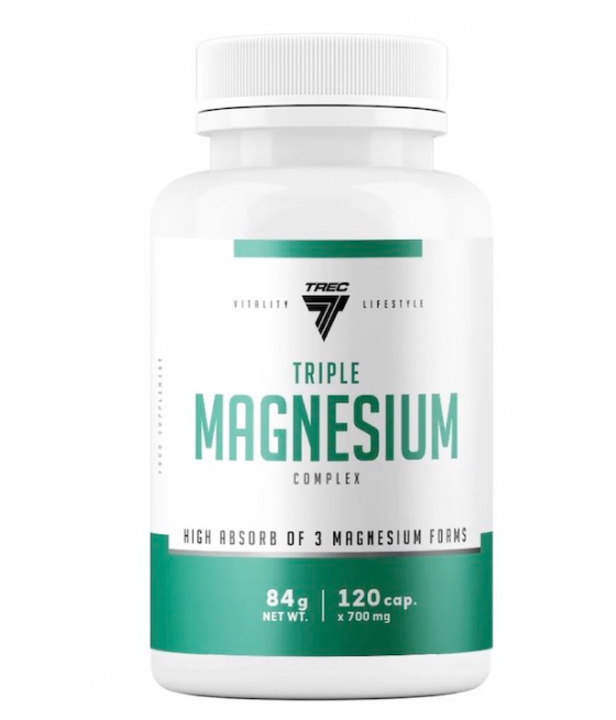 TREC NUTRITION Kolmekordne magneesiumikompleks, N120
