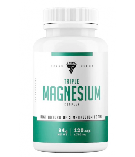 TREC NUTRITION Kolmekordne magneesiumikompleks, N120