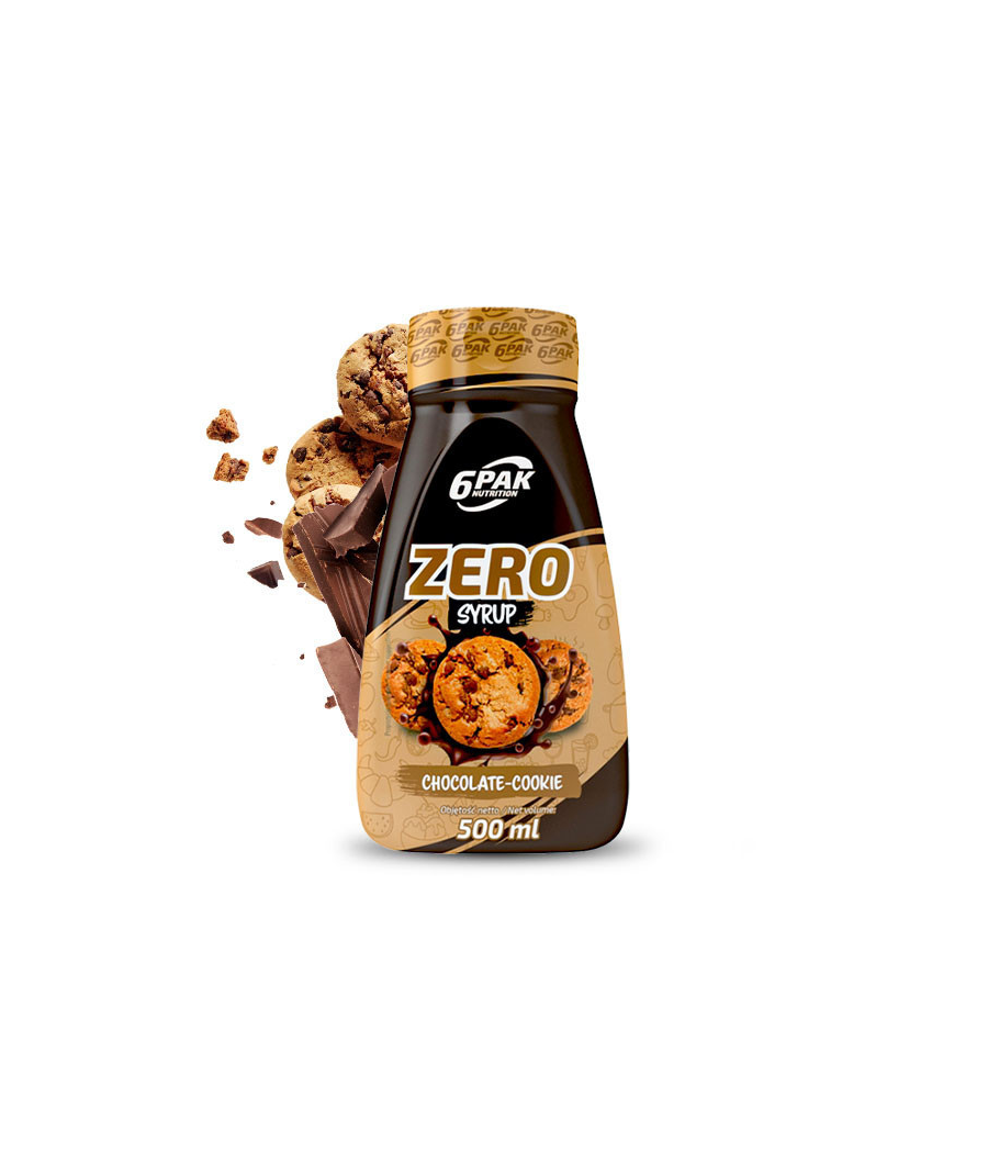 6PAK Syrup ZERO – Chocolate Cookie, 500 ml – low-calorie product from 6PAK Nutrition, buy in SportFit Nutrition OÜ | Reg.nr. 14554498 6PAK Syrup ZERO – Chocolate Cookie, 500 ml – low-calorie product from 6PAK Nutrition, buy in SportFit Nutrition OÜ | Reg.nr. 14554498