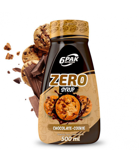 6PAK Syrup ZERO – Chocolate Cookie, 500 ml