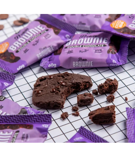 NÄNO SUPPS Protein BROWNIE - Double Chocolate, 60g