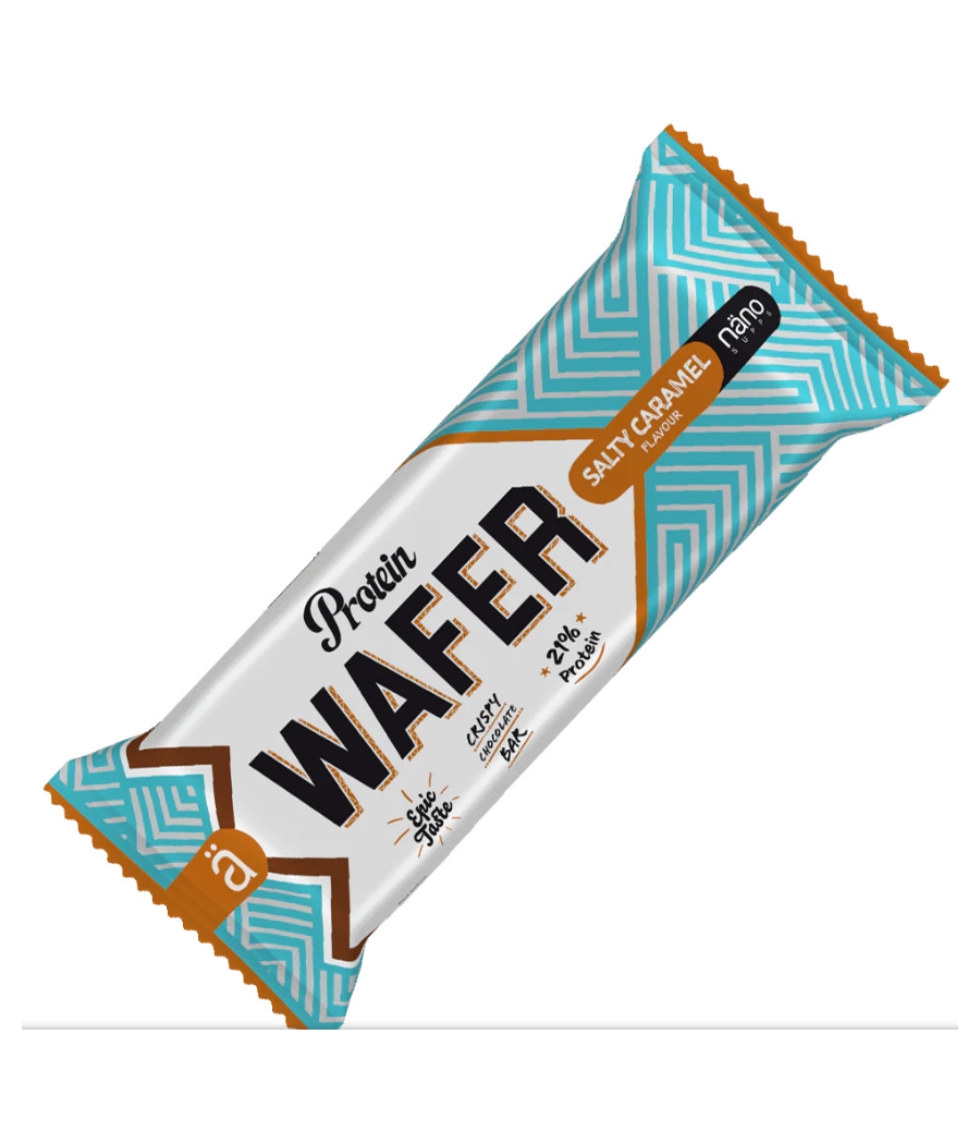 NÄNO SUPPS Protein WAFER - Salty Caramel, 40g – low-calorie product from NÄNO SUPPS, buy in SportFit Nutrition OÜ | Reg.nr. 14554498