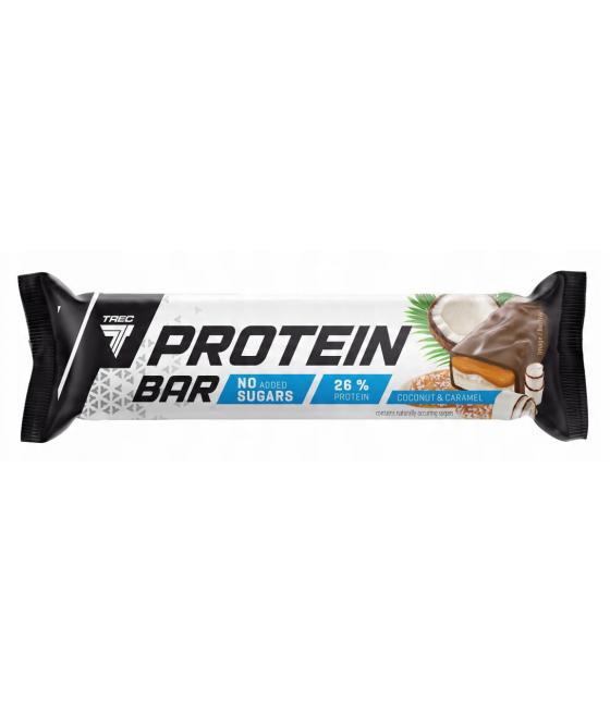 TREC NUTRITION Протеиновый батончик – Кокос и карамель, 48 г
