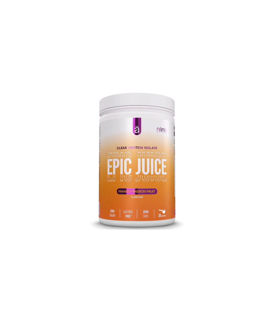 EPIC JUICE 875g - Mango Passionfruit Näno – low-calorie product from NÄNO SUPPS, buy in SportFit Nutrition OÜ | Reg.nr. 14554498