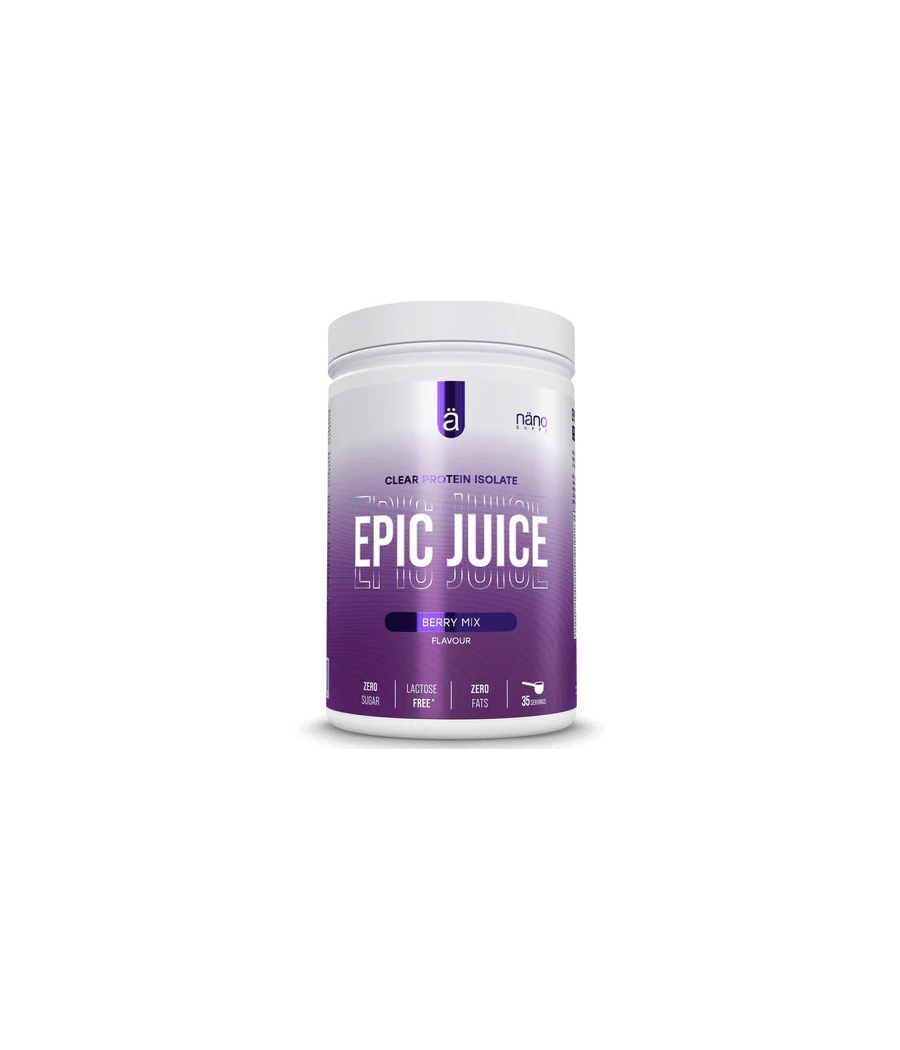 Epic Juice Clear Whey Isolaat - Berry Mix, 875g – low-calorie product from NÄNO SUPPS, buy in SportFit Nutrition OÜ | Reg.nr. 14554498