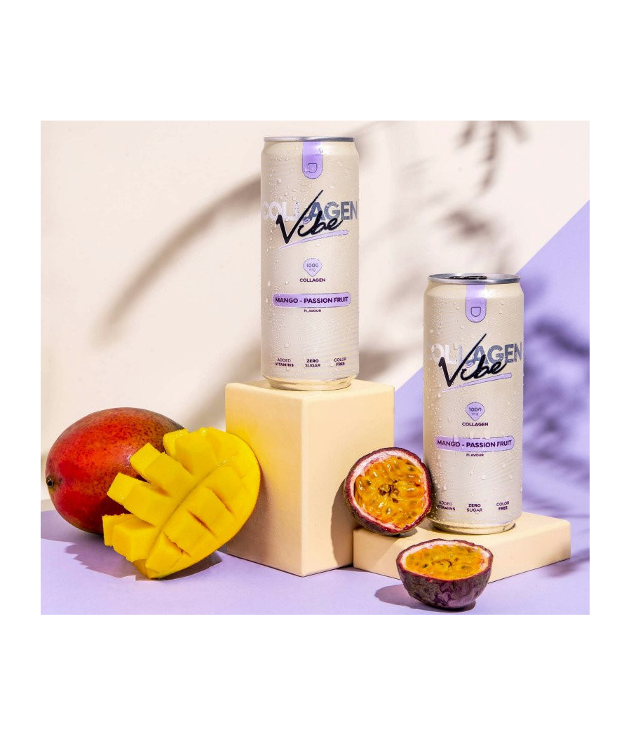 NÄNO SUPPS Collagen VIBE Drink Mango - Passion Fruit, 330ml – low-calorie product from NÄNO SUPPS, buy in SportFit Nutrition OÜ | Reg.nr. 14554498 NÄNO SUPPS Collagen VIBE Drink Mango - Passion Fruit, 330ml – low-calorie product from NÄNO SUPPS, buy in SportFit Nutrition OÜ | Reg.nr. 14554498
