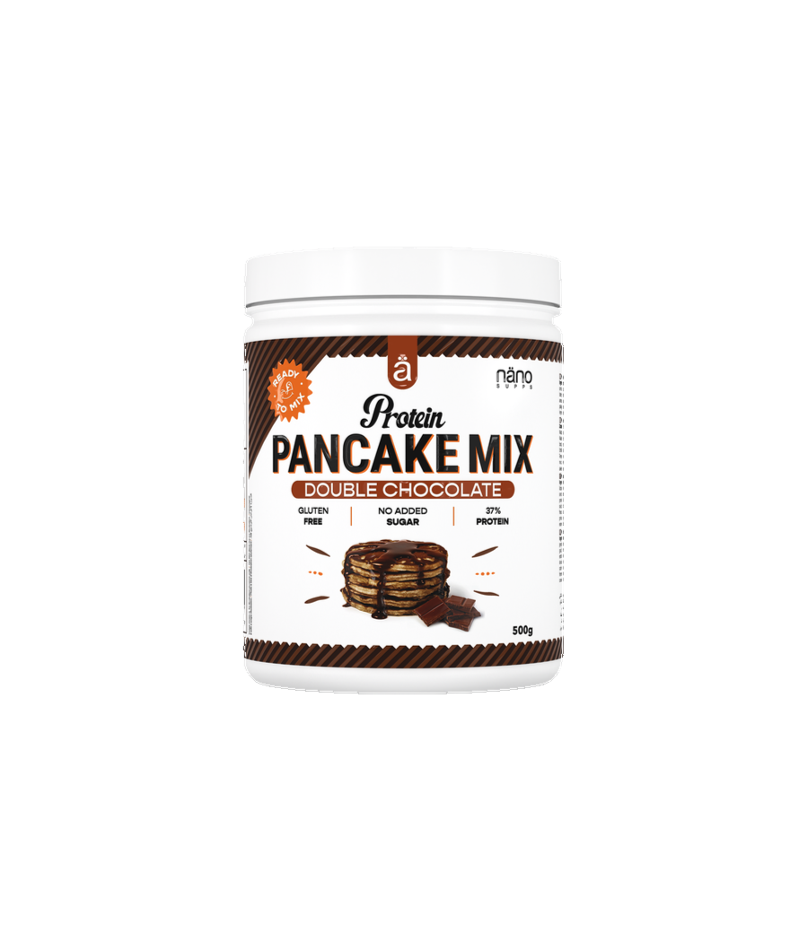 Protein Pancake Mix - Double Chocolate, 500g – low-calorie product from NÄNO SUPPS, buy in SportFit Nutrition OÜ | Reg.nr. 14554498
