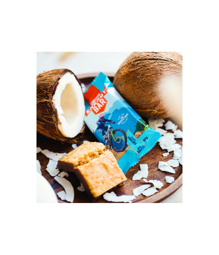 ENERGY BAR, coconut, 60 g – low-calorie product from NUTREND, buy in SportFit Nutrition OÜ | Reg.nr. 14554498