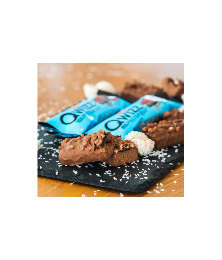 QWIZZ Protein Bar, Chocolate-Coconut, 60 g – low-calorie product from NUTREND, buy in SportFit Nutrition OÜ | Reg.nr. 14554498