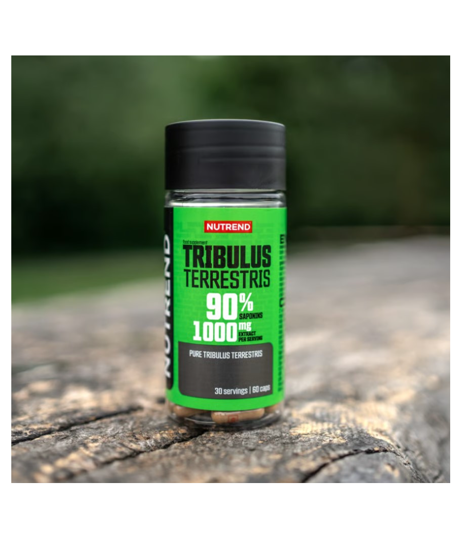 Tribulus Terrestris, N60 – low-calorie product from NUTREND, buy in SportFit Nutrition OÜ | Reg.nr. 14554498