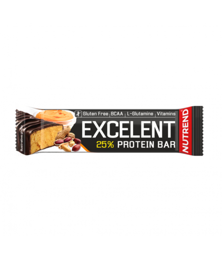 EXCELENT PROTEIINIBATOON, maapähklivõi, 85 g
