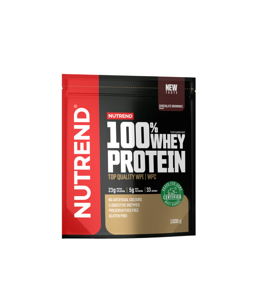 100% WHEY PROTEIN, chocolate brownies, 1000 g – low-calorie product from NUTREND, buy in SportFit Nutrition OÜ | Reg.nr. 14554498 100% WHEY PROTEIN, chocolate brownies, 1000 g – low-calorie product from NUTREND, buy in SportFit Nutrition OÜ | Reg.nr. 14554498
