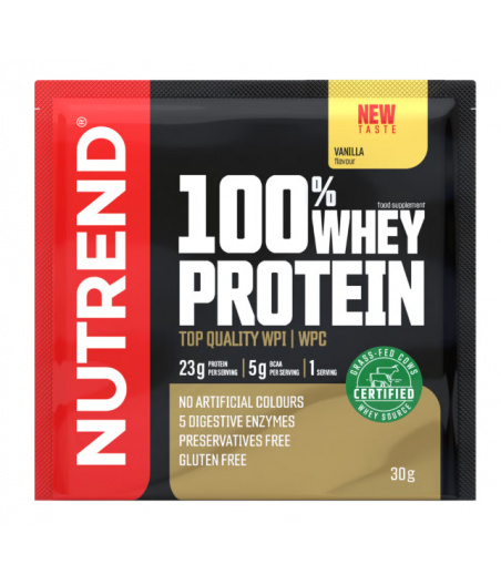 100% WHEY PROTEIN, ваниль, 30 г