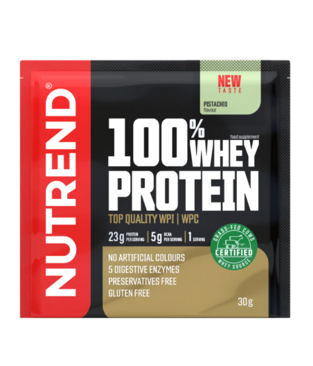 100% WHEY PROTEIN, pistachio, 30 g