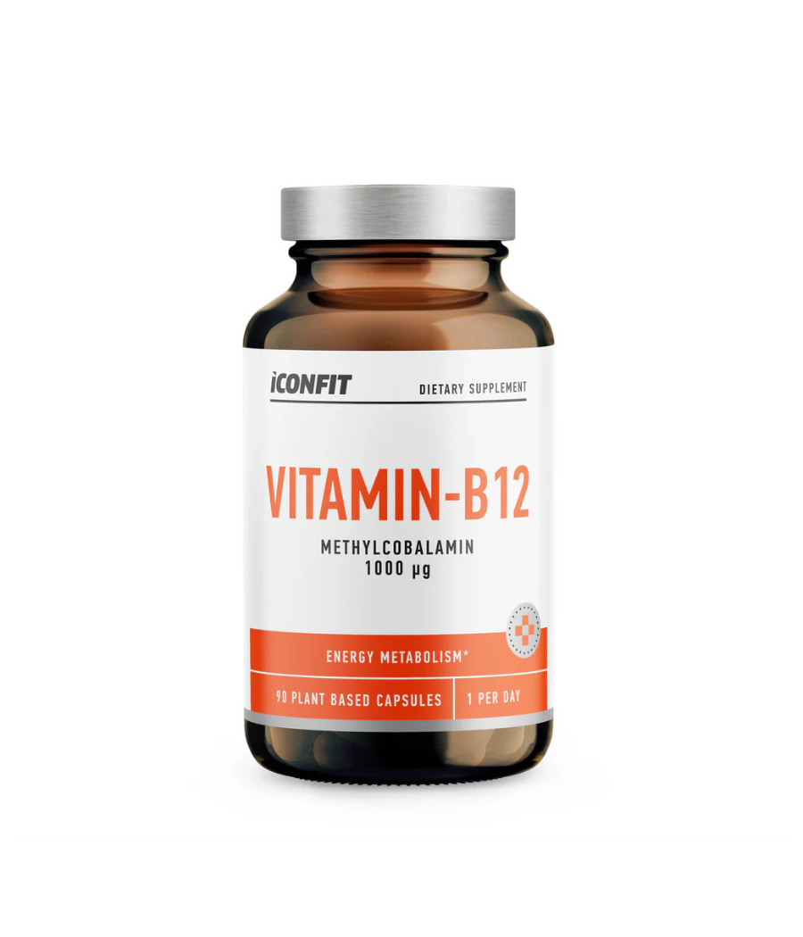 Витамин B12, 1000 μg, N90 – низкокалорийный продукт от ICONFIT, купить в SportFit Nutrition OÜ | Reg.nr. 14554498
