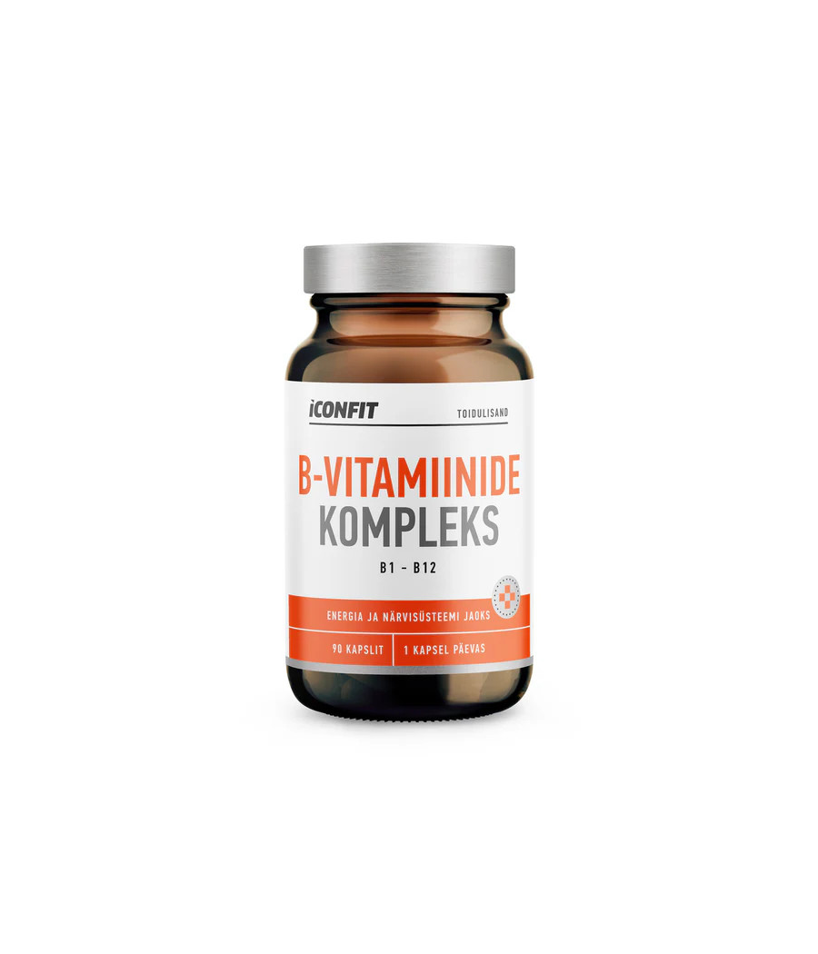 B-Vitamin Комплекс, N90 – низкокалорийный продукт от ICONFIT, купить в SportFit Nutrition OÜ | Reg.nr. 14554498 B-Vitamin Комплекс, N90 – низкокалорийный продукт от ICONFIT, купить в SportFit Nutrition OÜ | Reg.nr. 14554498