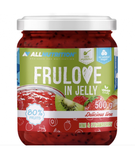 FRULOVE IN JELLY Желе – Киви и Клубника, без сахара, 500 г