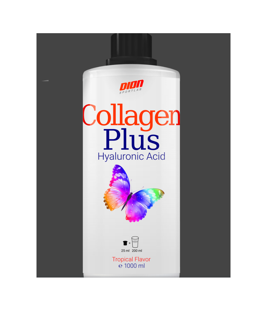 COLLAGEN PLUS Питьевой коллаген, Тропические фрукты, 1000 мл – низкокалорийный продукт от DION Sportlab, купить в SportFit Nutrition OÜ | Reg.nr. 14554498