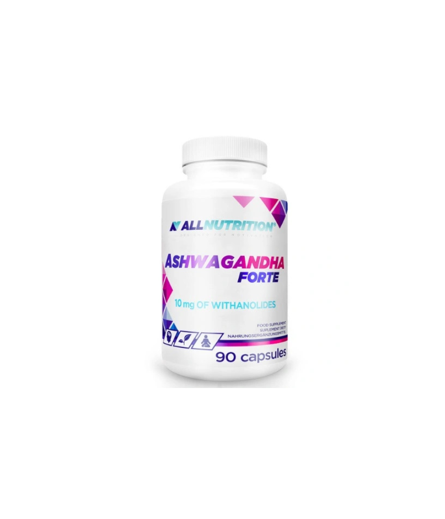 Ashwagandha Forte, N90 – madala kalorsusega toode firmalt AllNutrition, osta SportFit Nutrition OÜ | Reg.nr. 14554498-ist Ashwagandha Forte, N90 – madala kalorsusega toode firmalt AllNutrition, osta SportFit Nutrition OÜ | Reg.nr. 14554498-ist