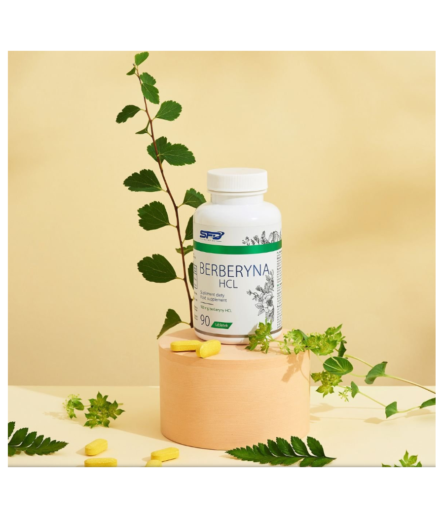 Berberine HCL, N90 – low-calorie product from SFD Nutrition, buy in SportFit Nutrition OÜ | Reg.nr. 14554498