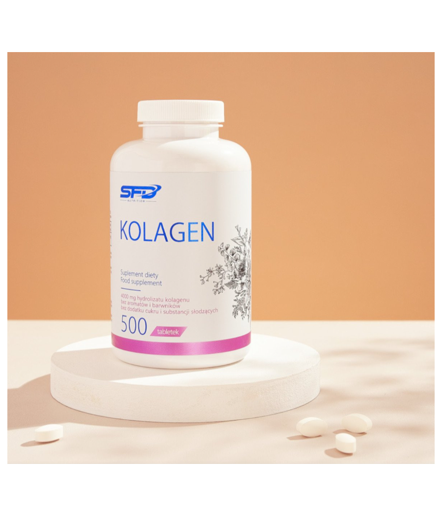 Collagen, N500 – low-calorie product from SFD Nutrition, buy in SportFit Nutrition OÜ | Reg.nr. 14554498