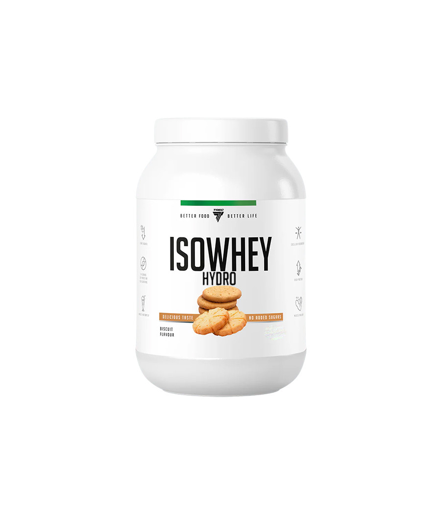 ISOWHEY HYDRO, бисквит – 900г – низкокалорийный продукт от TREC NUTRITION, купить в SportFit Nutrition OÜ | Reg.nr. 14554498 ISOWHEY HYDRO, бисквит – 900г – низкокалорийный продукт от TREC NUTRITION, купить в SportFit Nutrition OÜ | Reg.nr. 14554498