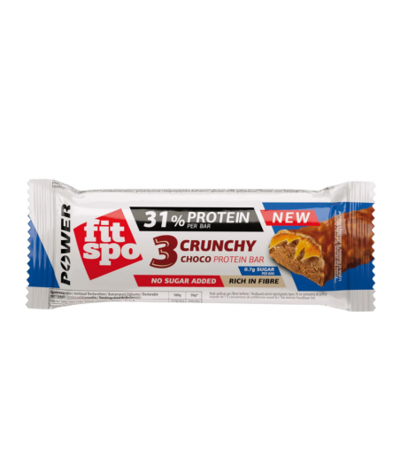 Протеиновый батончик POWER Triple Crunchy Choco, 50 г