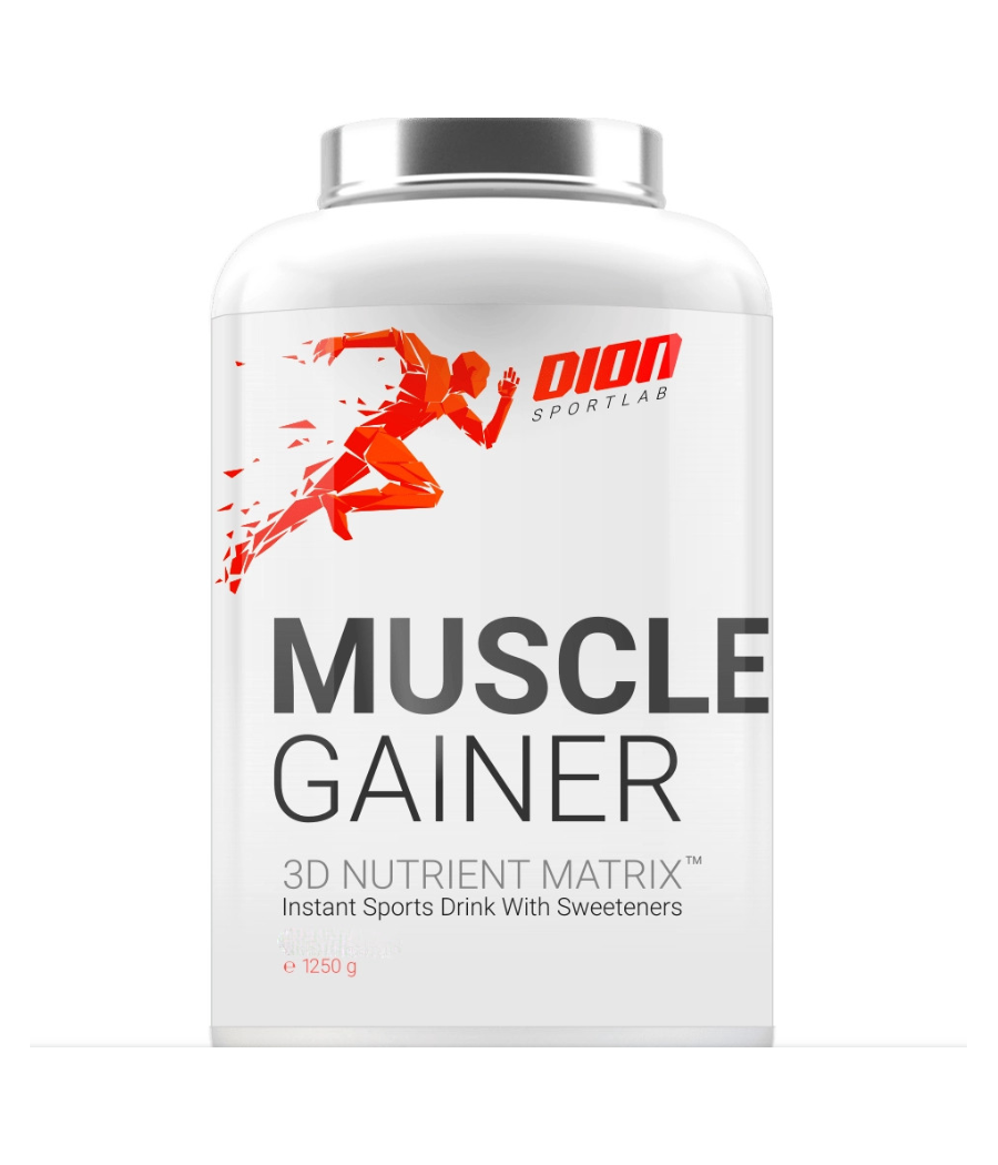 MUSCLE GAINER, cappuccino, 1250 g – low-calorie product from DION Sportlab, buy in SportFit Nutrition OÜ | Reg.nr. 14554498 MUSCLE GAINER, cappuccino, 1250 g – low-calorie product from DION Sportlab, buy in SportFit Nutrition OÜ | Reg.nr. 14554498
