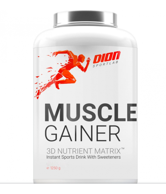 MUSCLE GAINER, strawberry, 1250 g