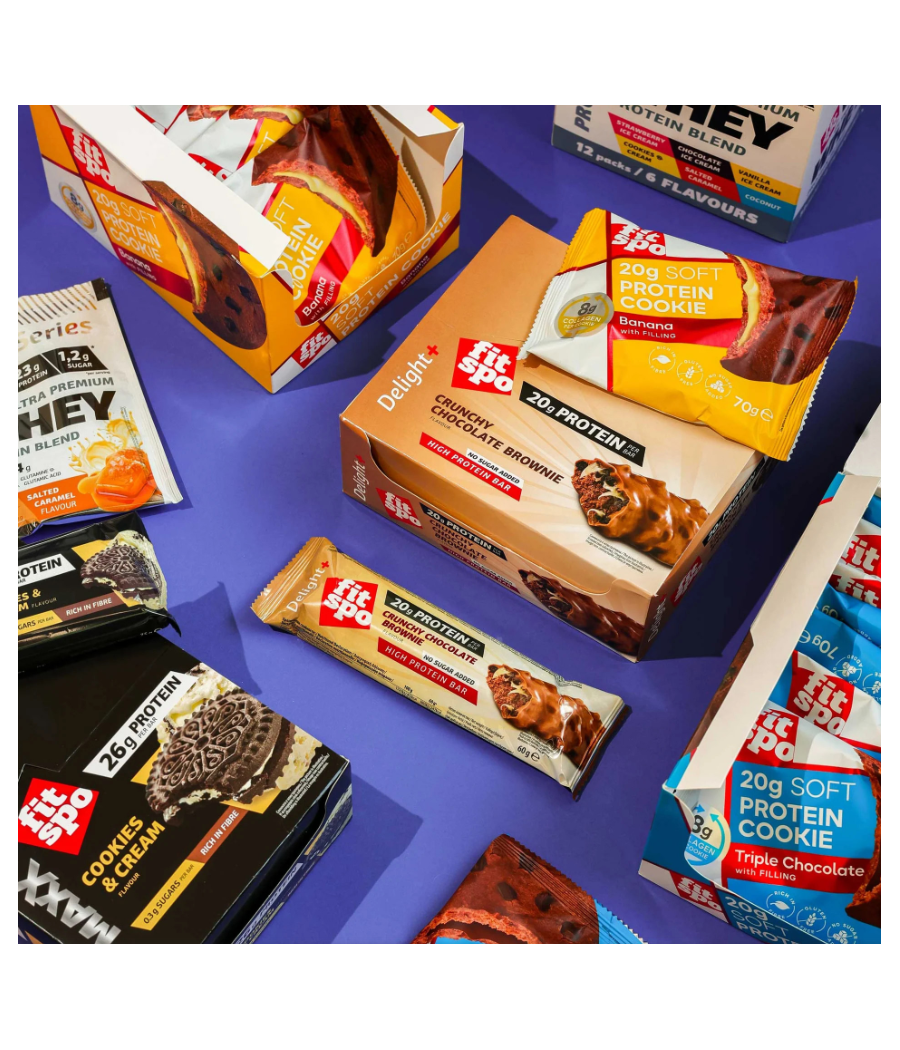 Протеиновый батончик MAXX, cookies&cream, 75 г – низкокалорийный продукт от FITSPO, купить в SportFit Nutrition OÜ | Reg.nr. 14554498