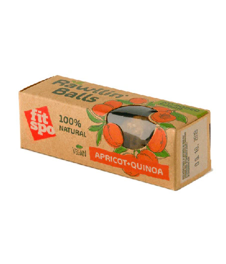 RAWLLIN BALLS vegan candies, apricot&quinoa, 48g