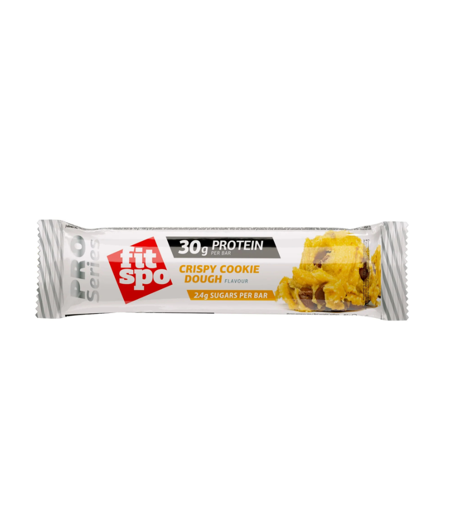 PRO Proteiinibatoon, krõbe küpsisetaina, 85 g – madala kalorsusega toode firmalt FITSPO, osta SportFit Nutrition OÜ | Reg.nr. 14554498-ist