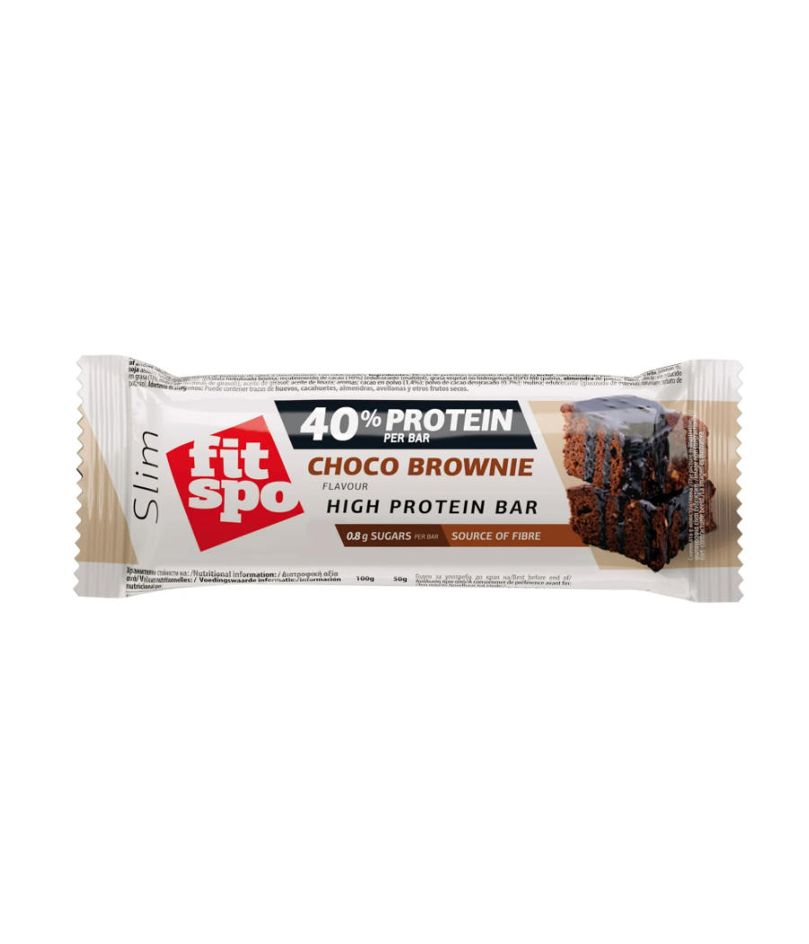 Valgubatoon SLIM, šokolaadi-brownie, 50 g – madala kalorsusega toode firmalt FITSPO, osta SportFit Nutrition OÜ | Reg.nr. 14554498-ist Valgubatoon SLIM, šokolaadi-brownie, 50 g – madala kalorsusega toode firmalt FITSPO, osta SportFit Nutrition OÜ | Reg.nr. 14554498-ist