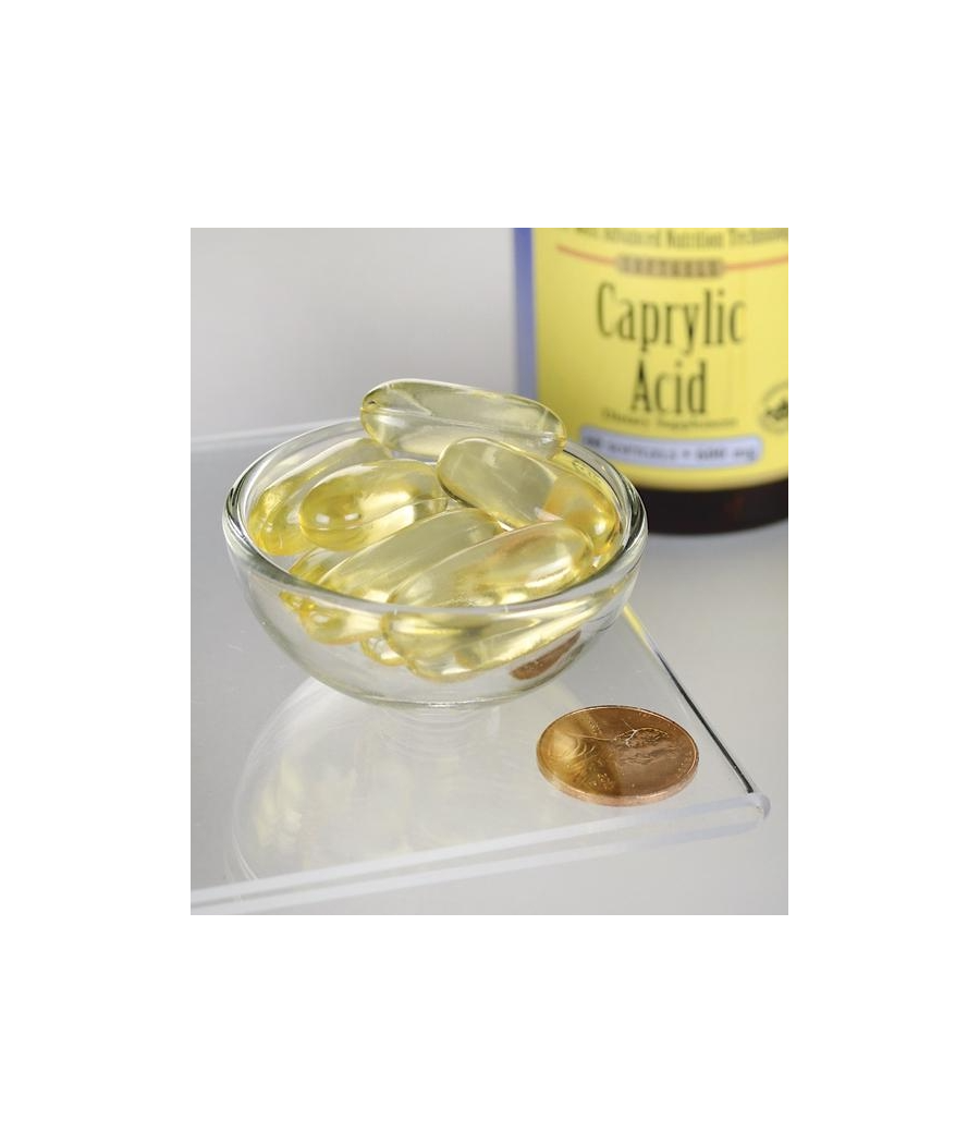 Caprylic Acid N60 – low-calorie product from SWANSON, buy in SportFit Nutrition OÜ | Reg.nr. 14554498
