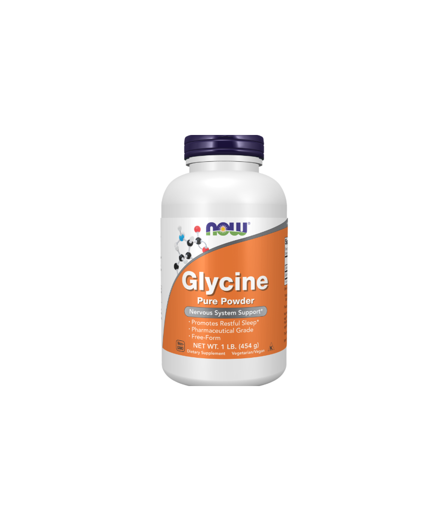 Глицин, чистый порошок - 454 г – низкокалорийный продукт от NOW, купить в SportFit Nutrition OÜ | Reg.nr. 14554498 Глицин, чистый порошок - 454 г – низкокалорийный продукт от NOW, купить в SportFit Nutrition OÜ | Reg.nr. 14554498