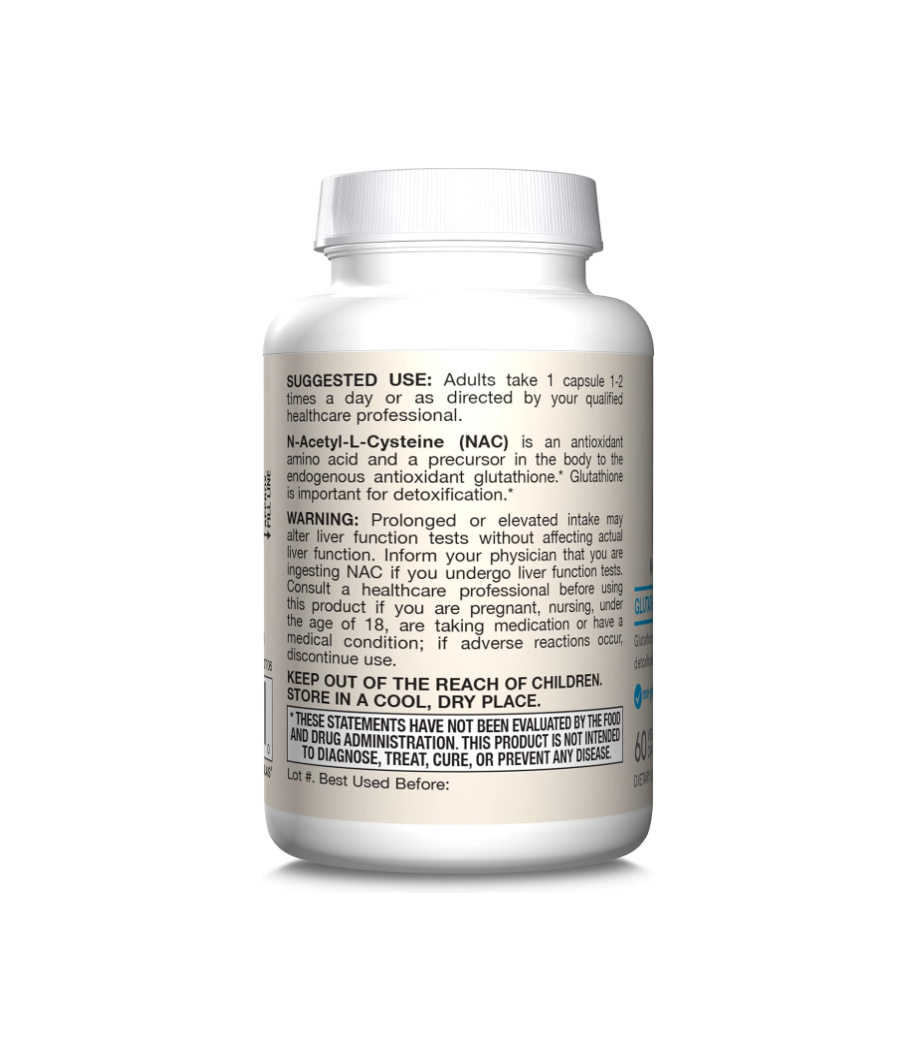 N-A-C, 500mg - N60 – low-calorie product from Jarrow Formulas, buy in SportFit Nutrition OÜ | Reg.nr. 14554498
