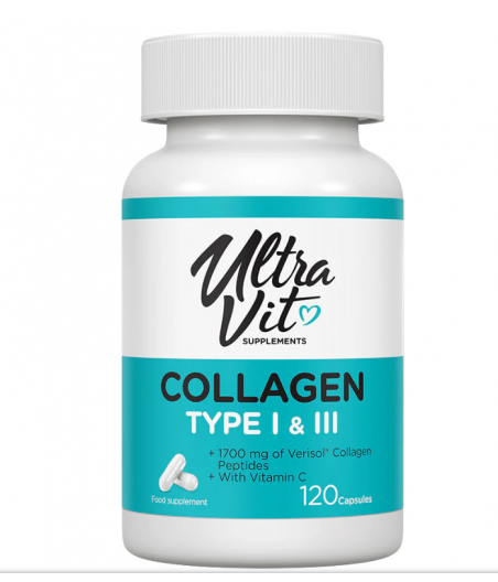 VPLab ULTRAVIT Kollageen I&III, 120 kapslit