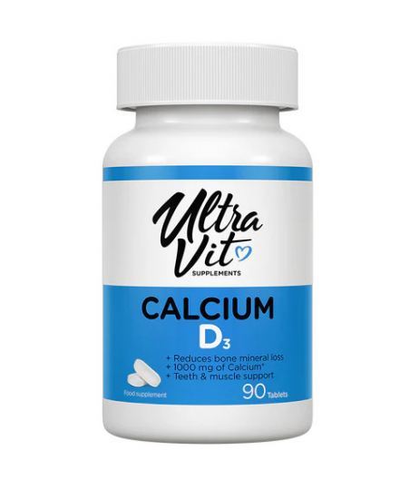 VPLab ULTRAVIT Calcium & Vitamin D3, 90 tablets