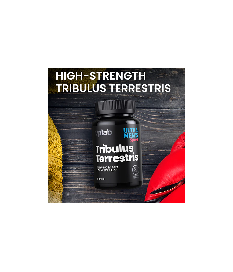 VPLab Tribulus Terrestris, 90 capsules – low-calorie product from VPLab, buy in SportFit Nutrition OÜ | Reg.nr. 14554498