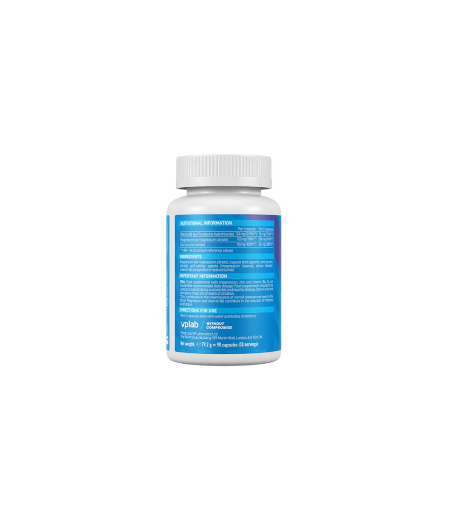 VPLab ZMA, 90 capsules – low-calorie product from VPLab, buy in SportFit Nutrition OÜ | Reg.nr. 14554498