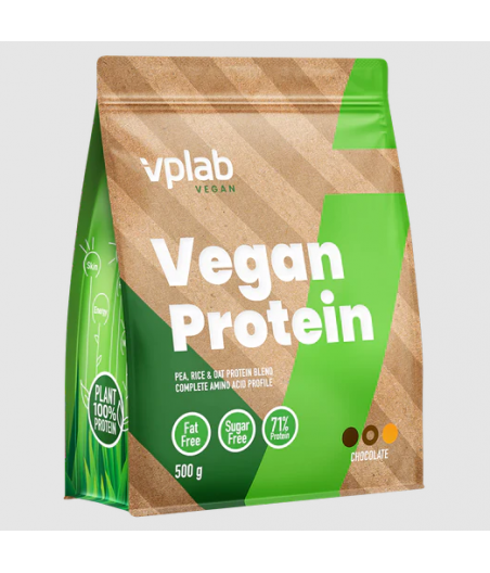 VPLAB Vegan protein, Шоколад - 500 г
