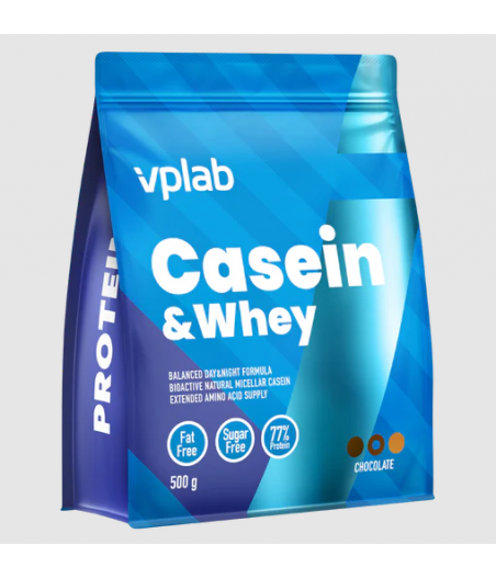 VPLAB Casein & Whey, шоколадный - 500 г