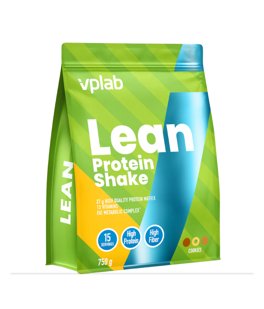 VPLAB Lean Fitness Shake – Cookies, 750 g – low-calorie product from VPLab, buy in SportFit Nutrition OÜ | Reg.nr. 14554498