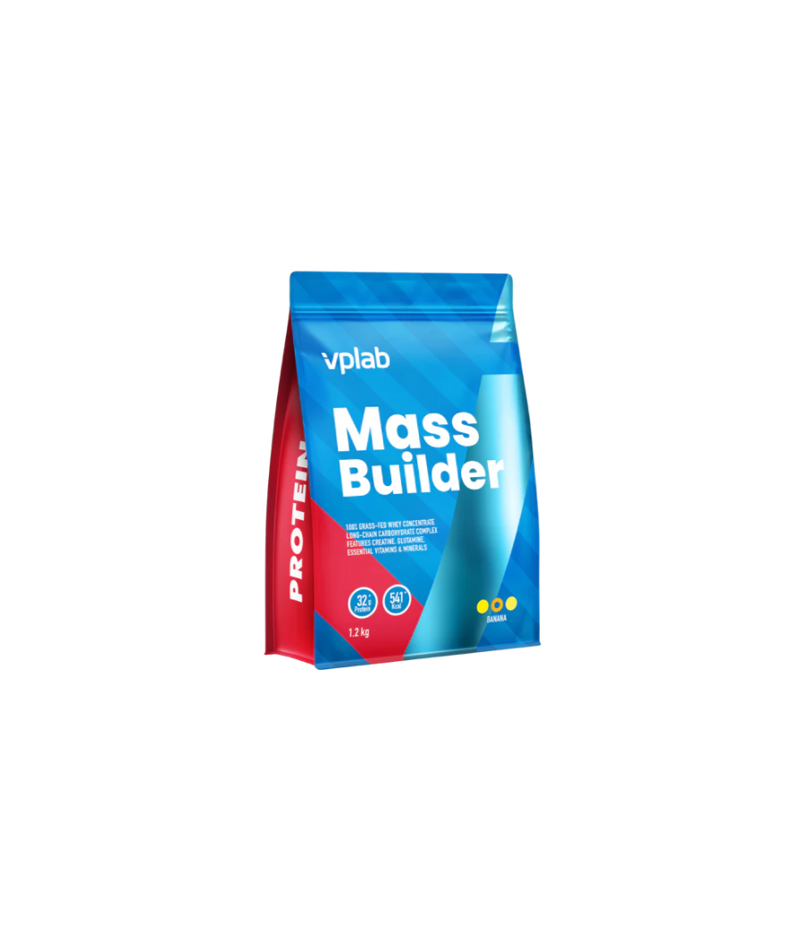 VPLAB Mass Builder, Banaan -1200 g – madala kalorsusega toode firmalt VPLab, osta SportFit Nutrition OÜ | Reg.nr. 14554498-ist