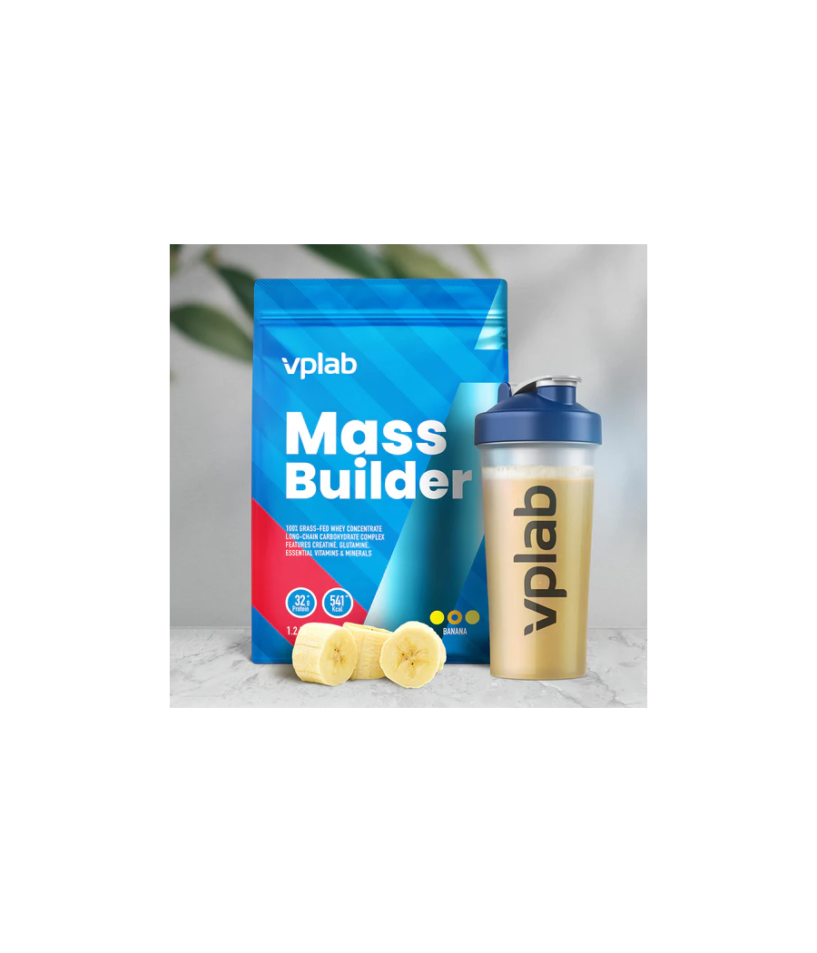 VPLAB Mass Builder, Banaan -1200 g – madala kalorsusega toode firmalt VPLab, osta SportFit Nutrition OÜ | Reg.nr. 14554498-ist