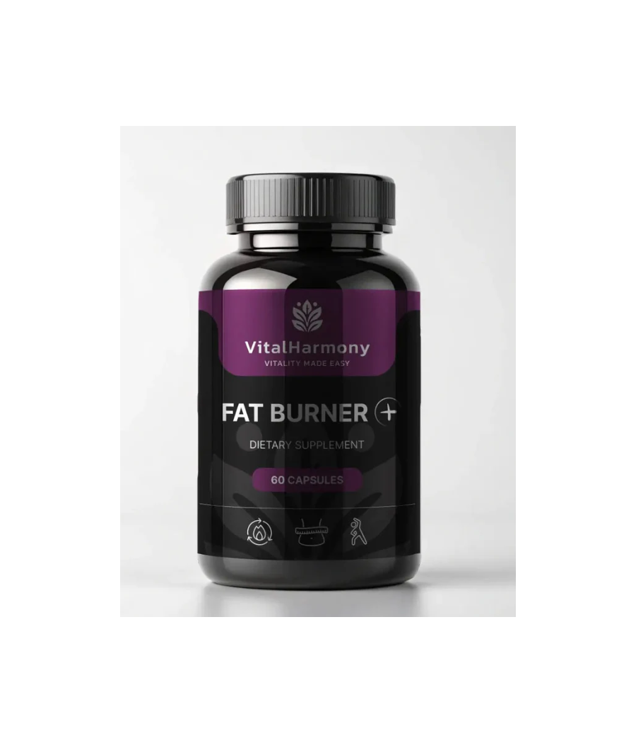 VITALHARMONY Fat burner pluss, 60 capsules – low-calorie product from VITALHARMONY, buy in SportFit Nutrition OÜ | Reg.nr. 14554498